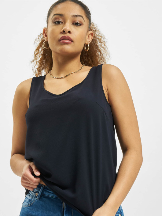 Only Tops sans manche onlNova Lux bleu
